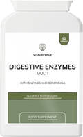 Digestive Enzyme Multi | With Turmeric, Apple Cider Vinegar & Enzyme Blend – 90 Capsules