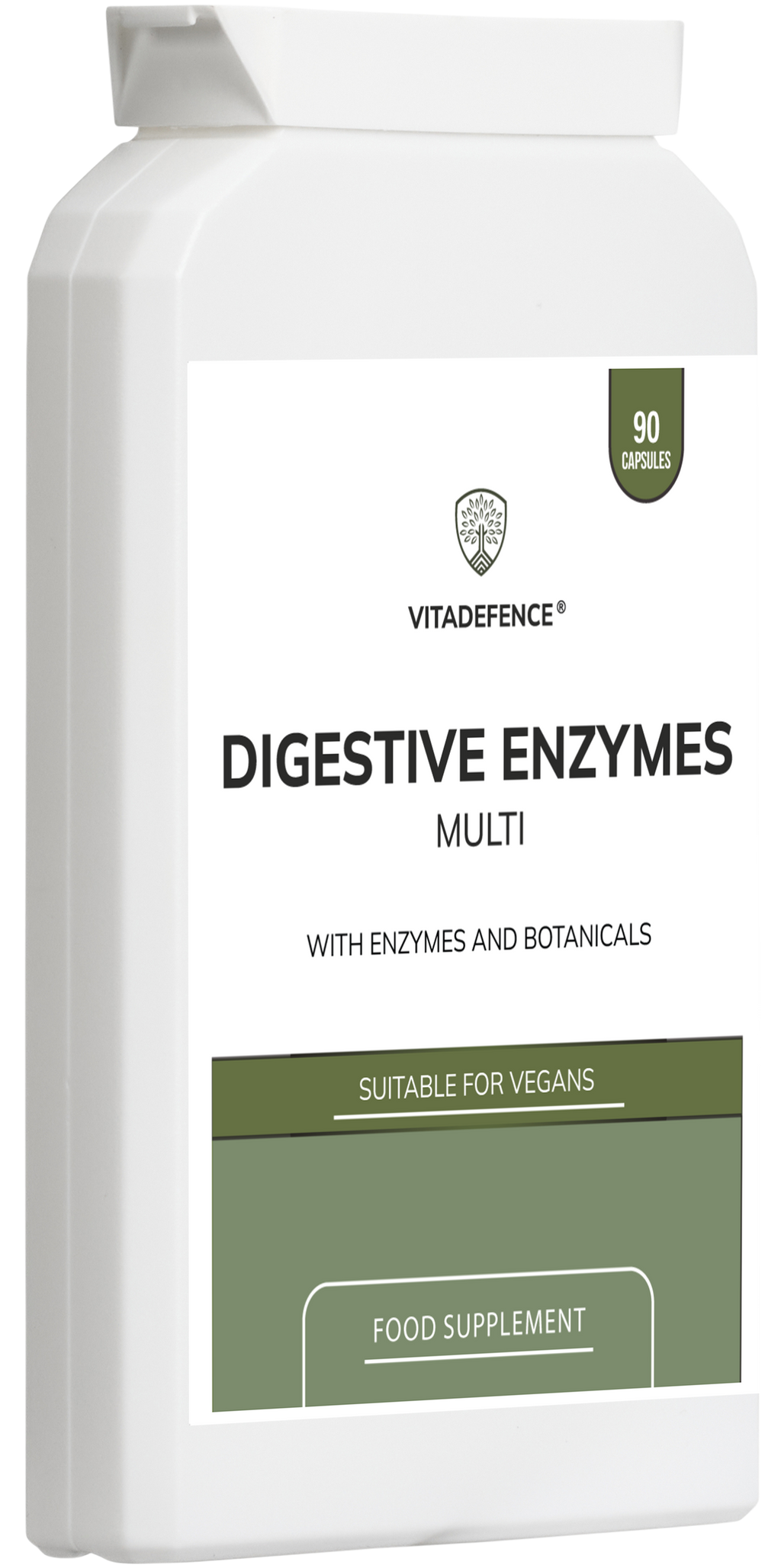 Digestive Enzyme Multi | With Turmeric, Apple Cider Vinegar & Enzyme Blend – 90 Capsules